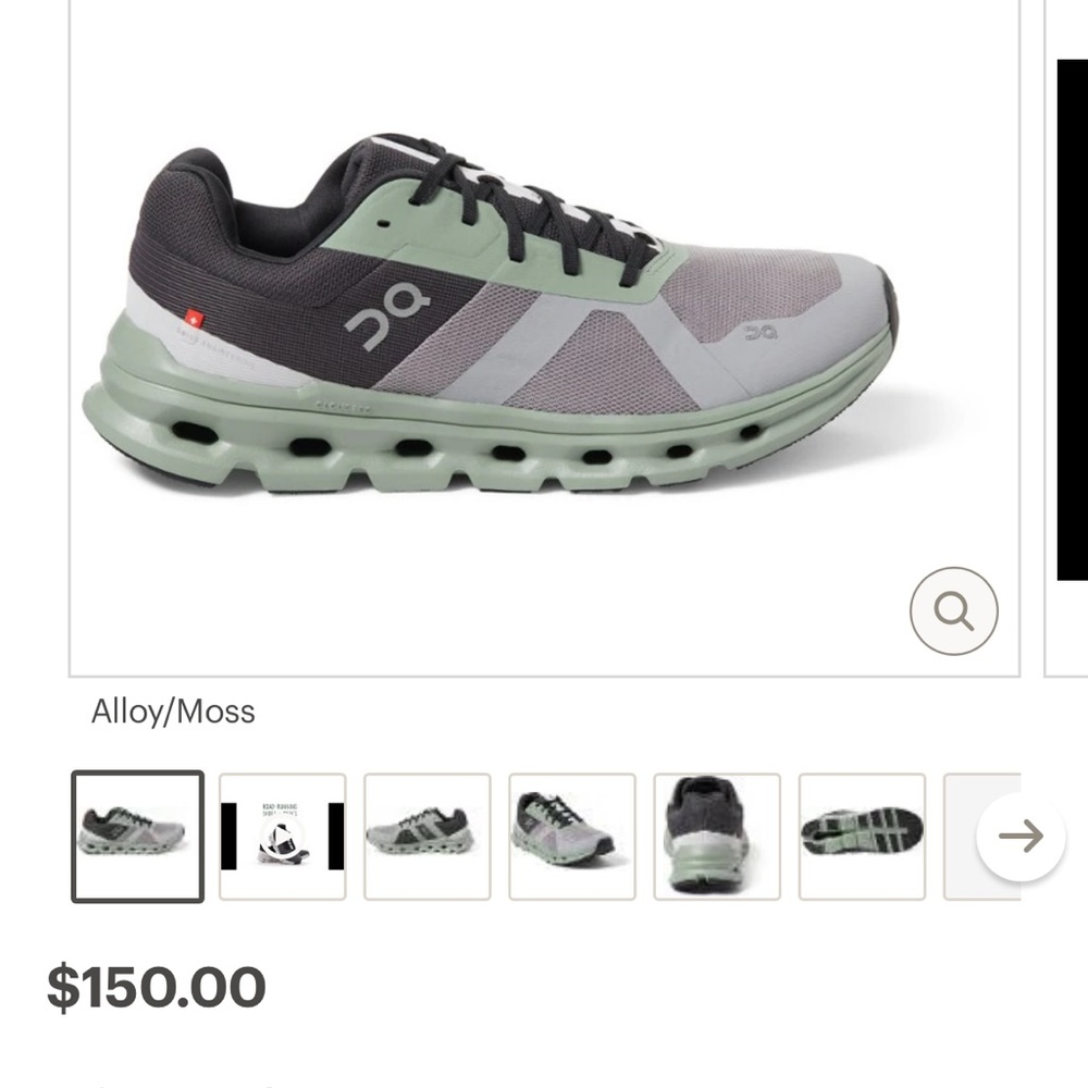 On cloud men’s running shoes